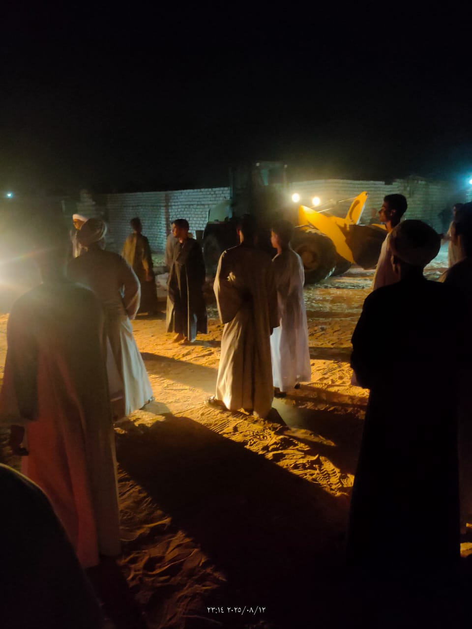 انقاذ 4 أشخاص انهار عليهم بئر&nbsp;