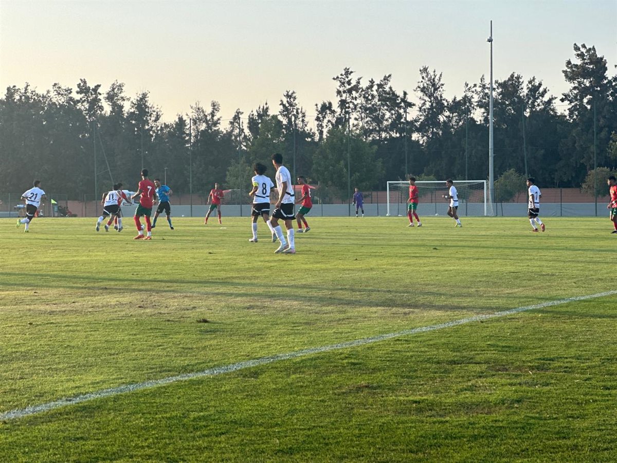 <strong>منتخب الشباب يتعادل وديا مع المغرب فى الرباط&nbsp;</strong>