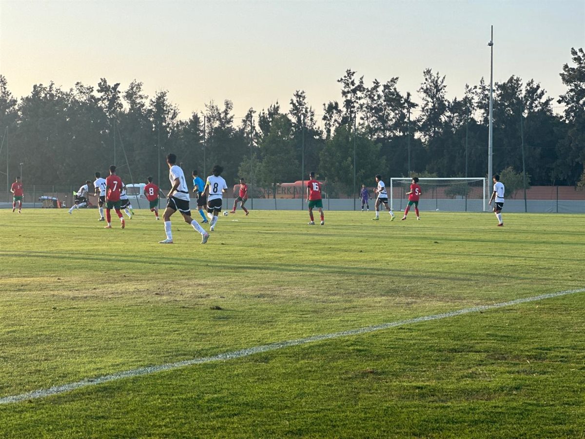 <strong>منتخب الشباب يتعادل وديا مع المغرب فى الرباط&nbsp;</strong>