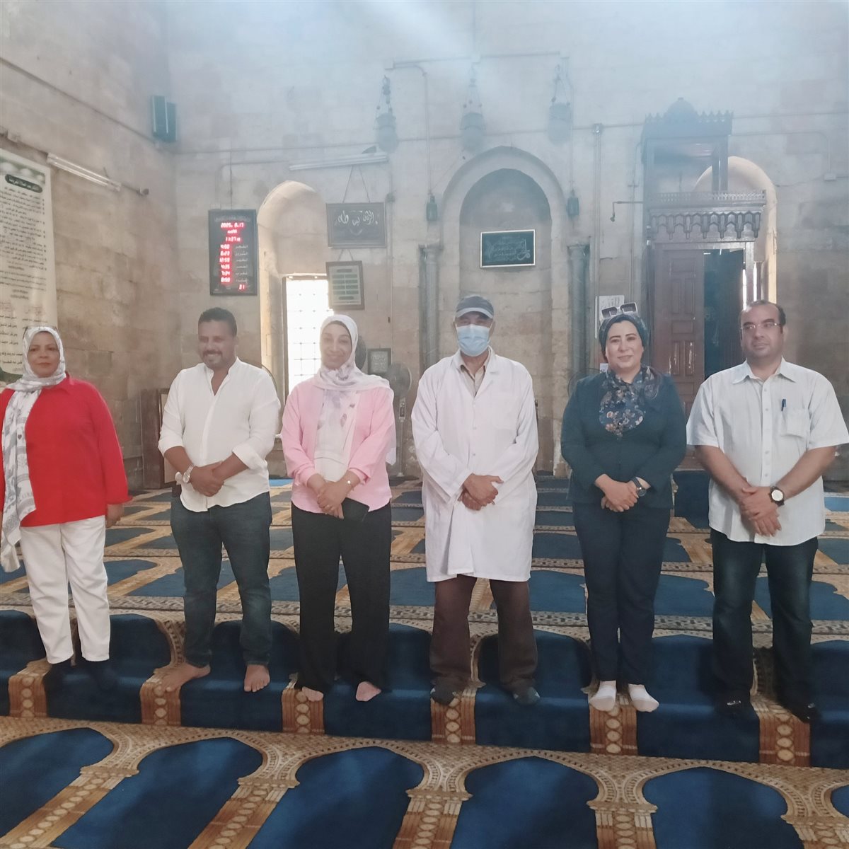 &nbsp;تطهير المساجد وحماية التراث على يد فرق الأزمات بوزارة السياحة