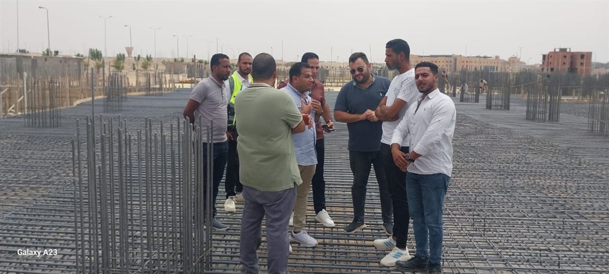 رئيس جامعة الأقصر تتابع الإنشاءات الجامعية بطيبة