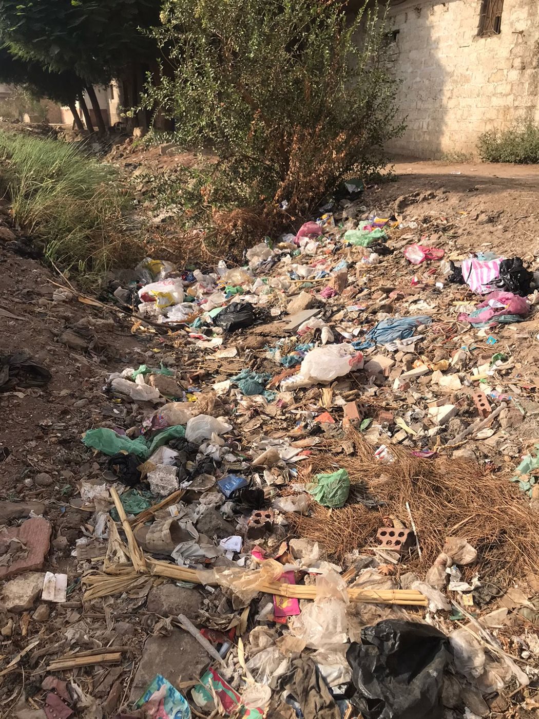 جانب من الترعة&nbsp;