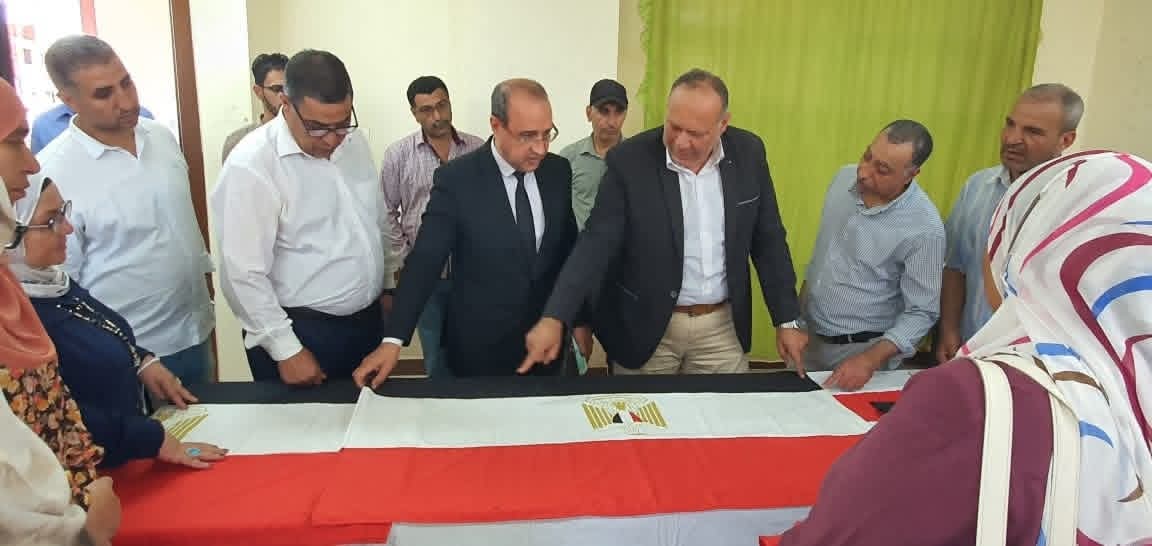 تعليم المنوفية يطلق أول وحدة منتجة لتدريب الطالبات على الخياطة بقرية صبايا العنب&nbsp;