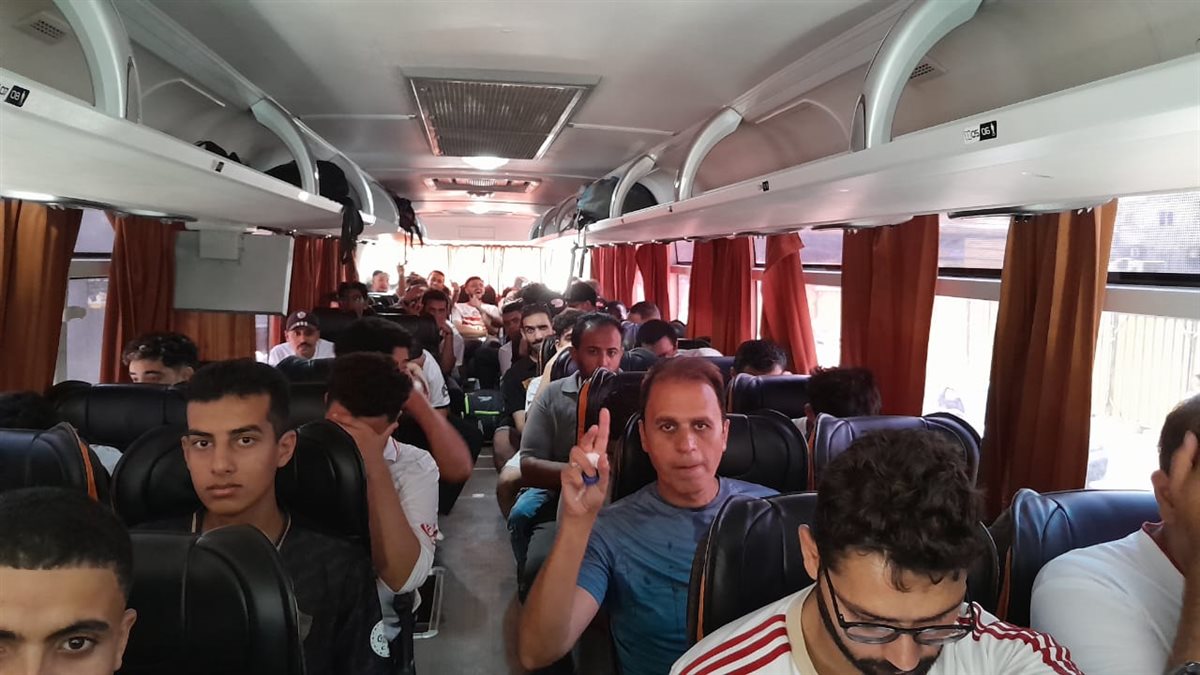حافلات الزمالك تتحرك إلى الإسماعيلية لنقل الجماهير