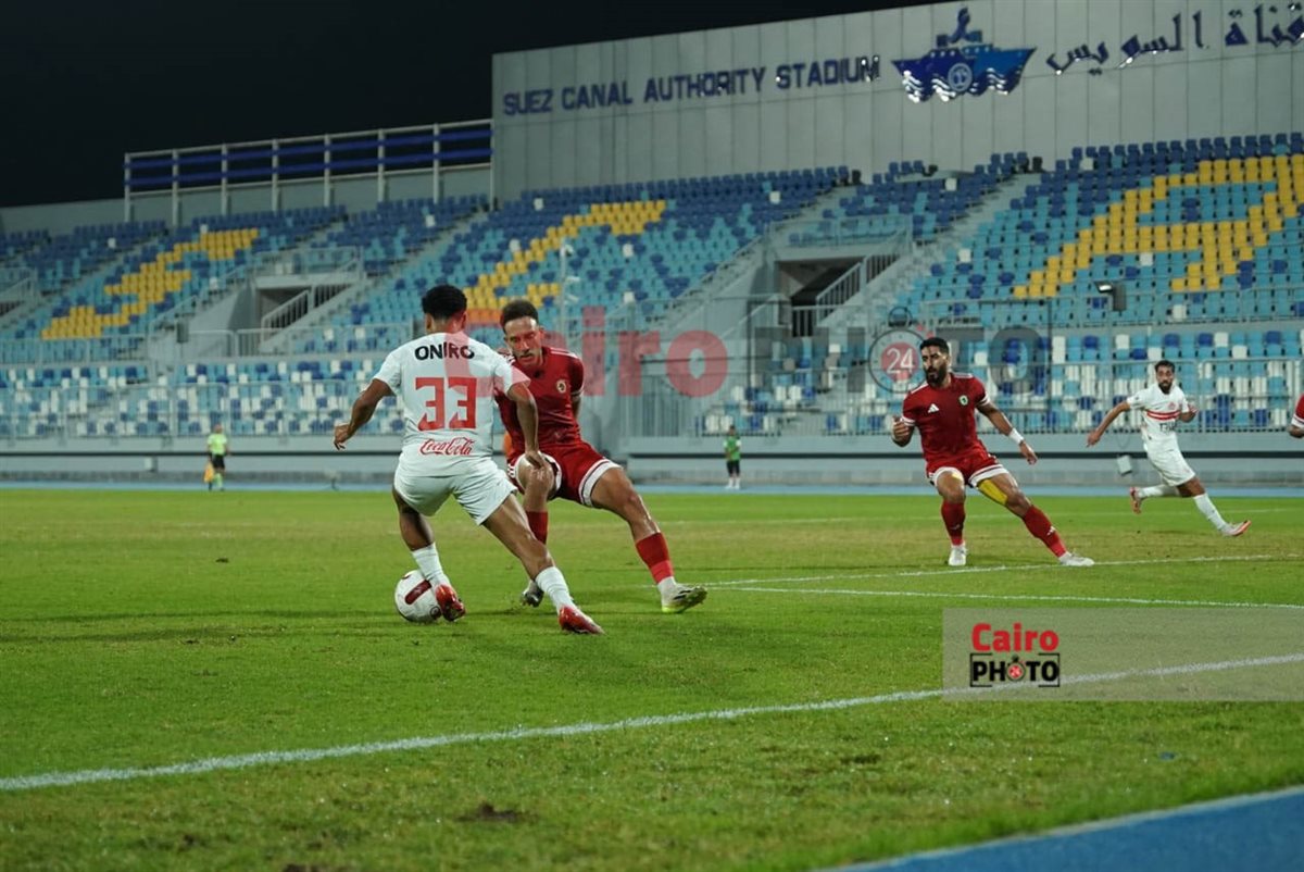 مباراة الزمالك ومودرن سبورت في الدوري الممتاز