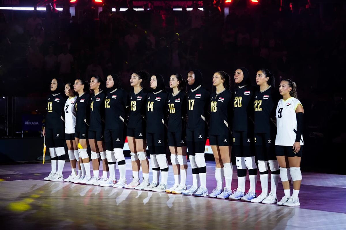 &nbsp;منتخب مصر للكرة الطائرة سيدات