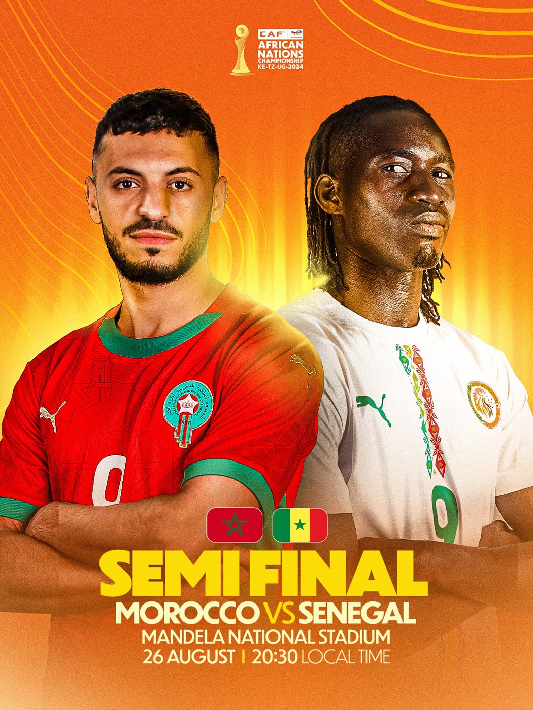 موعد مباراة السنغال والمغرب في نصف النهائي