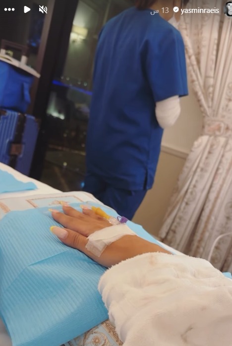 &nbsp;ياسمين رئيس تتعرض لـ وعكة صحية مفاجئة