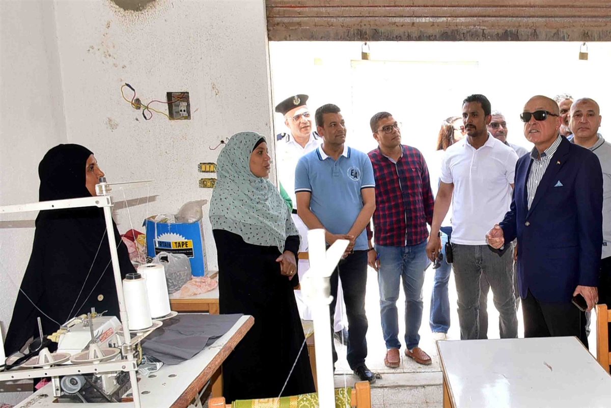 محافظ الأقصر وجولة تفقدية بالبر الغربي&nbsp;