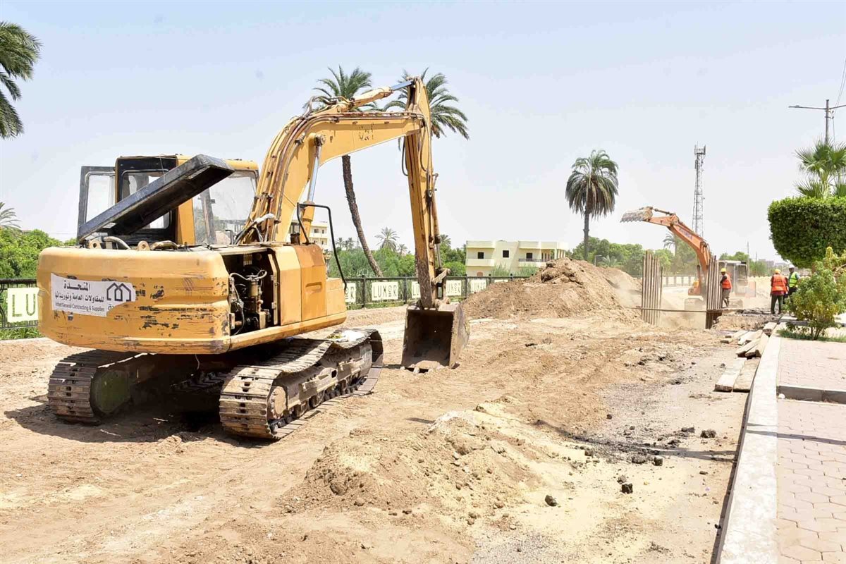 محافظ الأقصر وجولة تفقدية بالبر الغربي&nbsp;