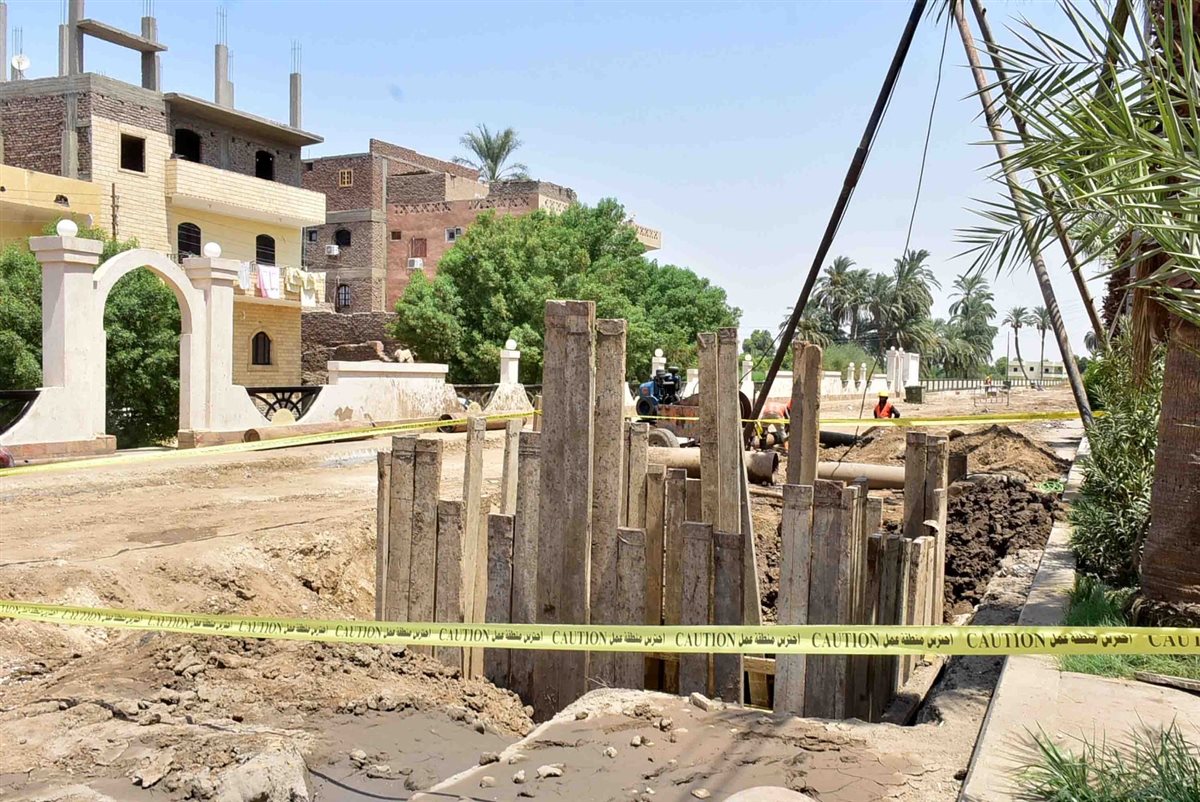 محافظ الأقصر وجولة تفقدية بالبر الغربي&nbsp;