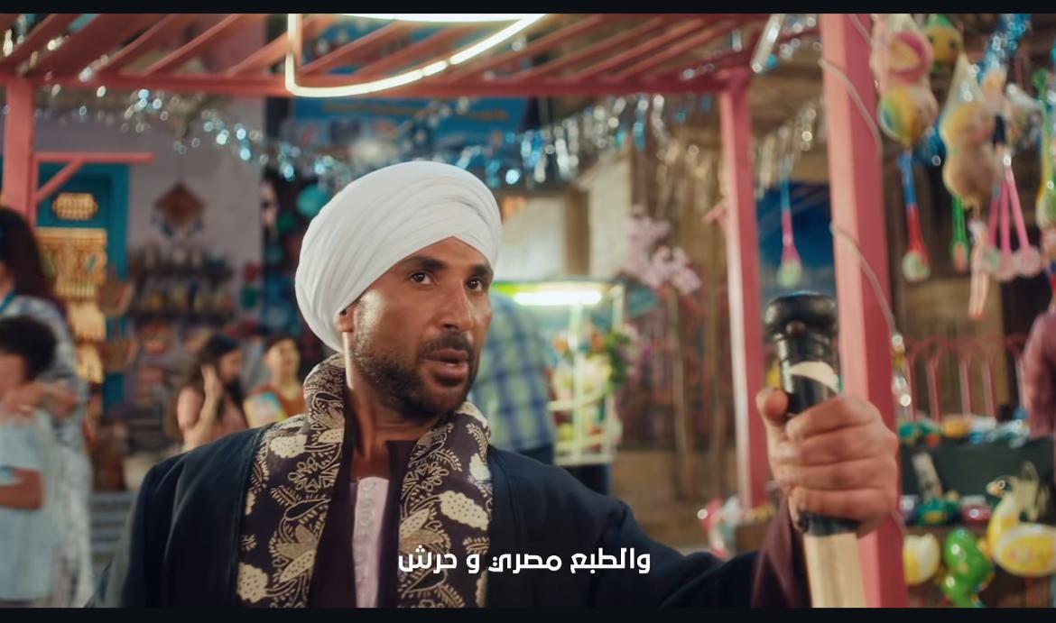 أحمد سعد صعيدي في إعلانه الجديد&nbsp;