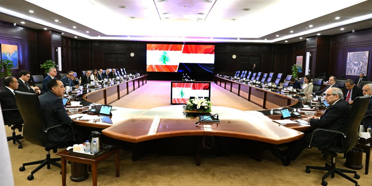 مباحثات رئيس الوزراء مع نظيره اللبناني