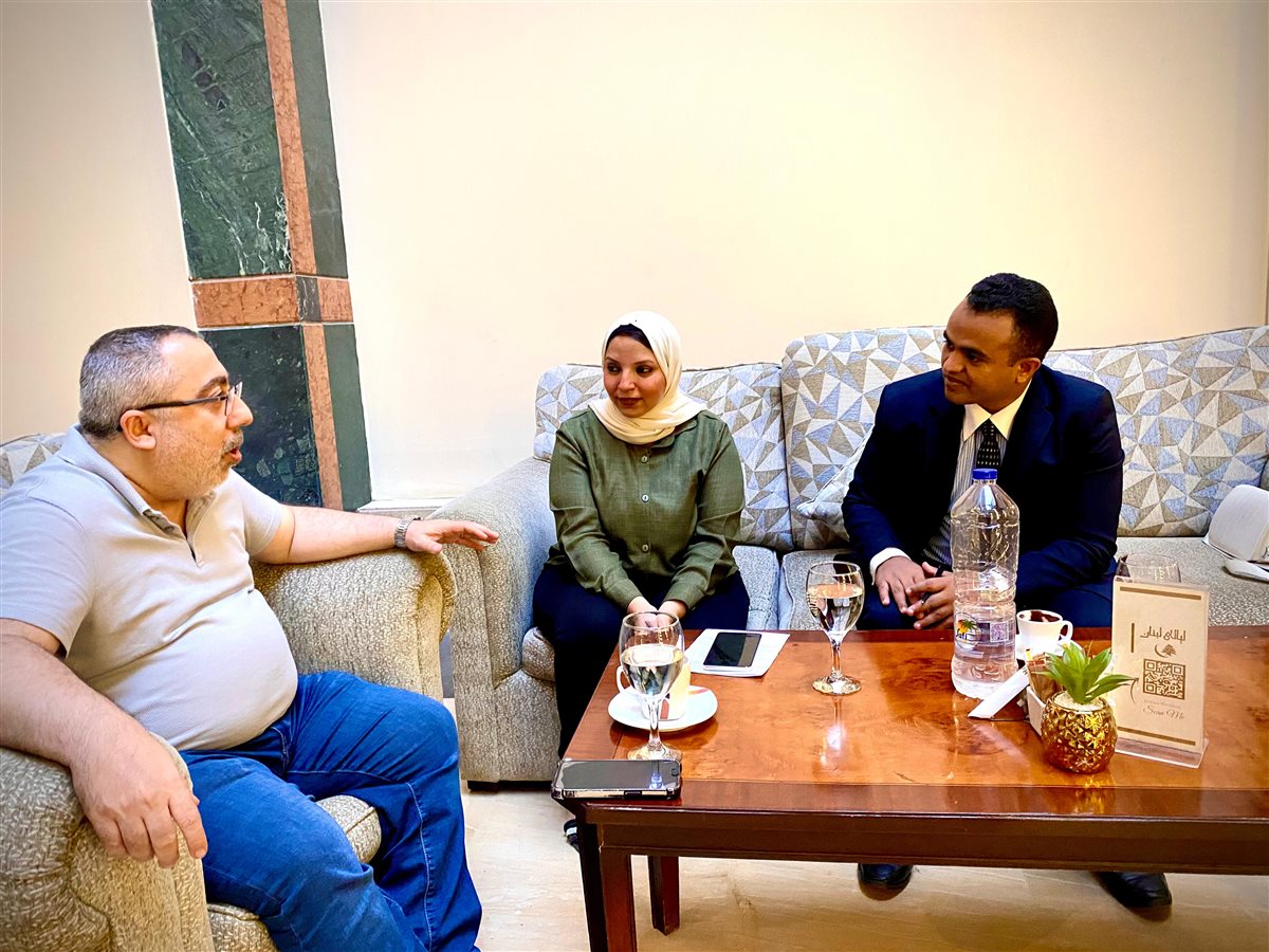 طاهر النونو وصحفيي القاهرة 24&nbsp;