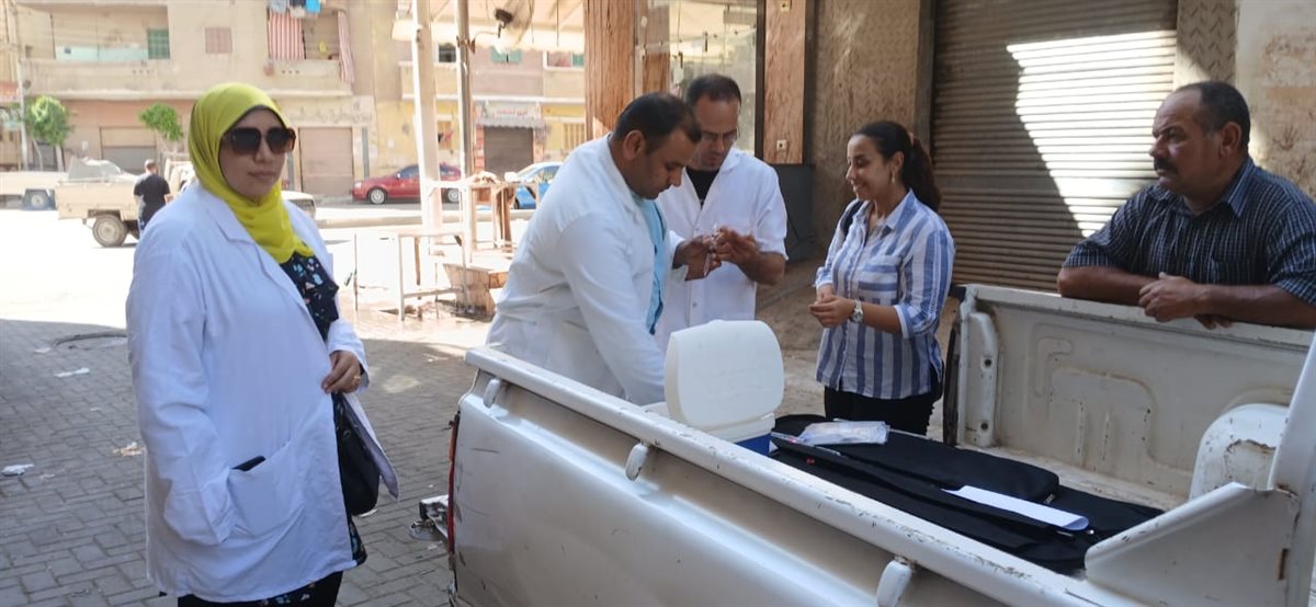 حملة بيطرية بدمنهور لتحصين الكلاب الحرة&nbsp;