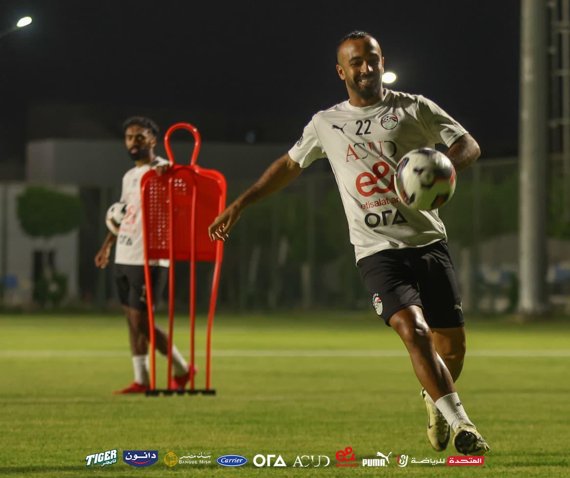 <strong>صور مران منتخب مصر&nbsp;</strong>