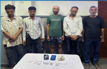 ضبط 30 متسول بحوزتهم سلاح أبيض ومخدرات بالإسكندرية&nbsp;