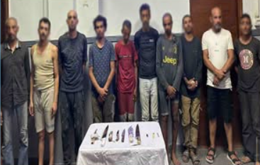 ضبط 30 متسول بحوزتهم سلاح أبيض ومخدرات بالإسكندرية&nbsp;