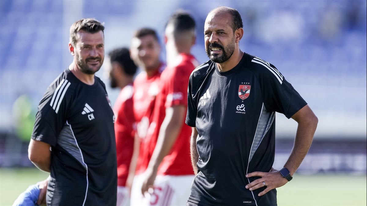 عماد النحاس مدرب الأهلي