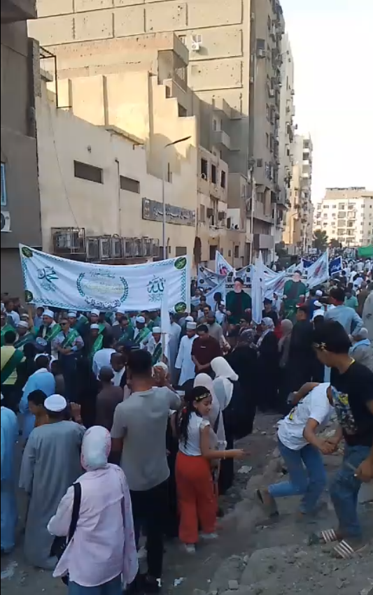 &nbsp;انطلاق موكب الطرق الصوفية للاحتفال بالمولد النبوي