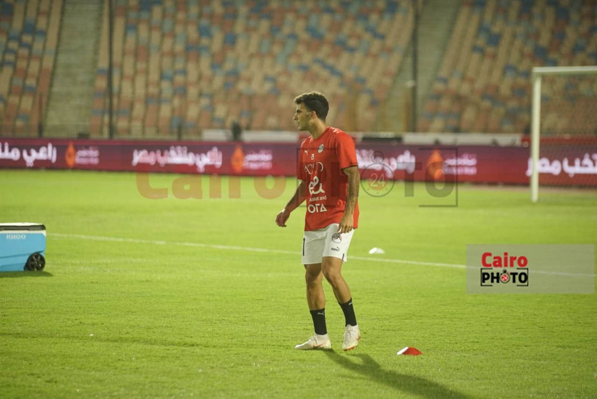 &nbsp;أجواء مرحة في مران منتخب مصر استعدادًا لمواجهة إثيوبيا