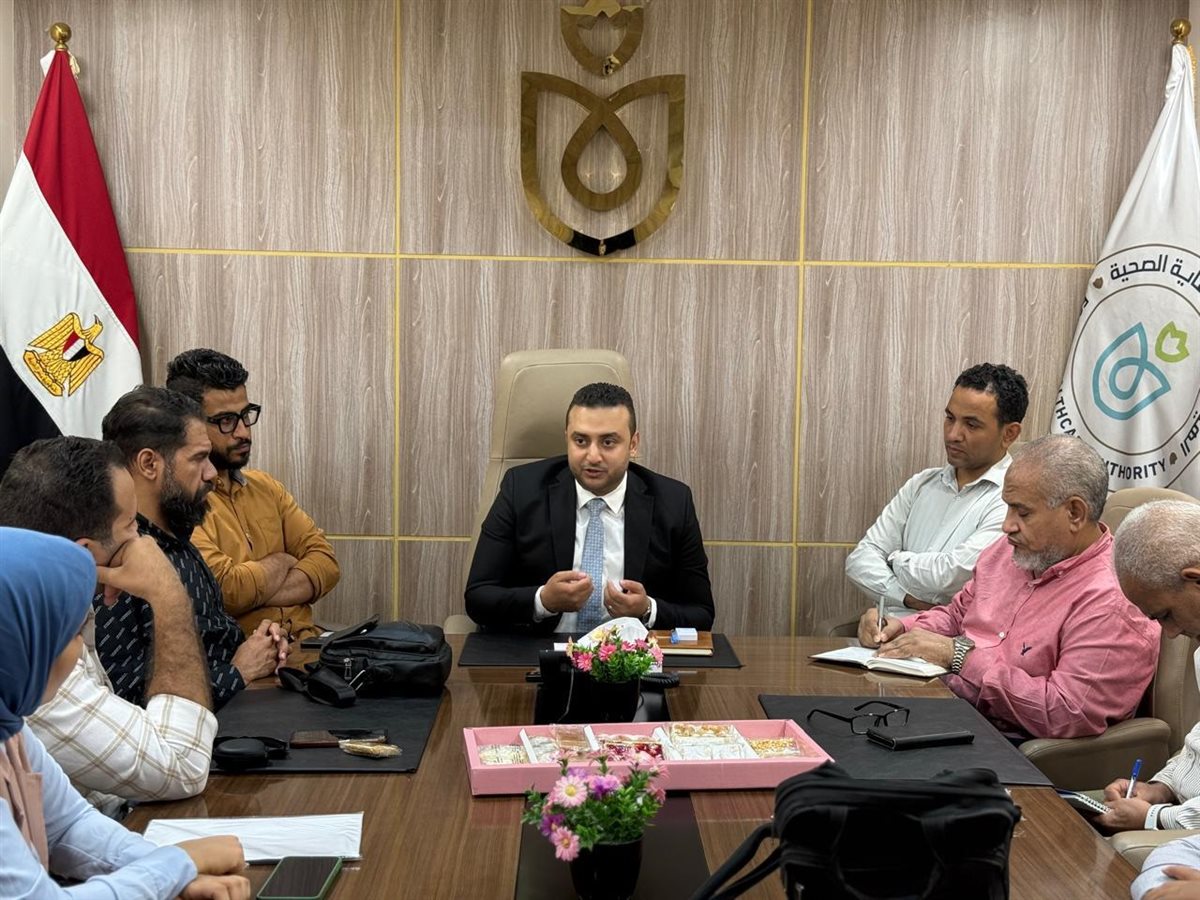 جولة الإعلامين بمبنى هيئة الرعاية والمجمع الطبي&nbsp;
