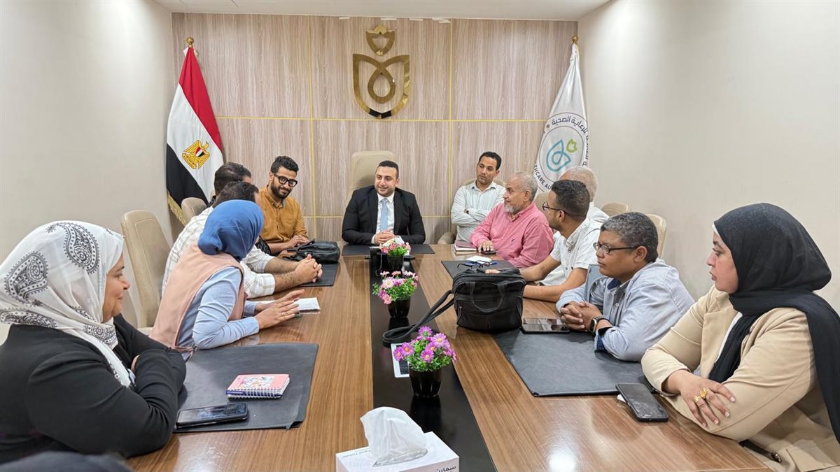 جولة الإعلامين بمبنى هيئة الرعاية والمجمع الطبي&nbsp;