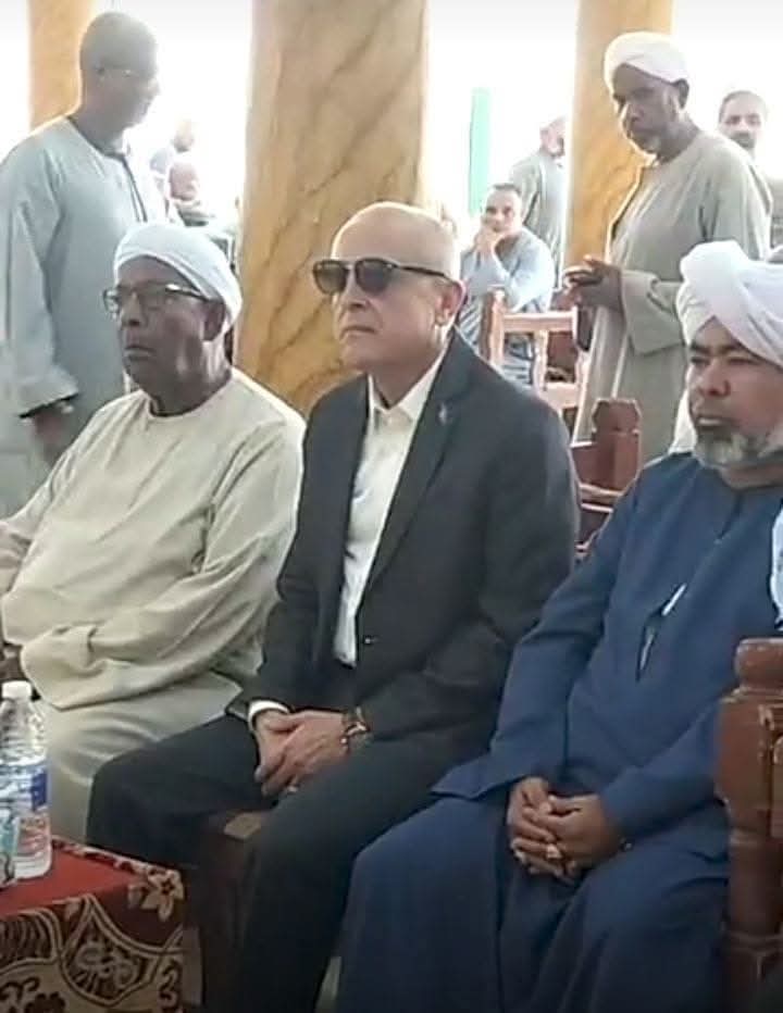 محافظ الأقصر بالساحة الجيلانية&nbsp;