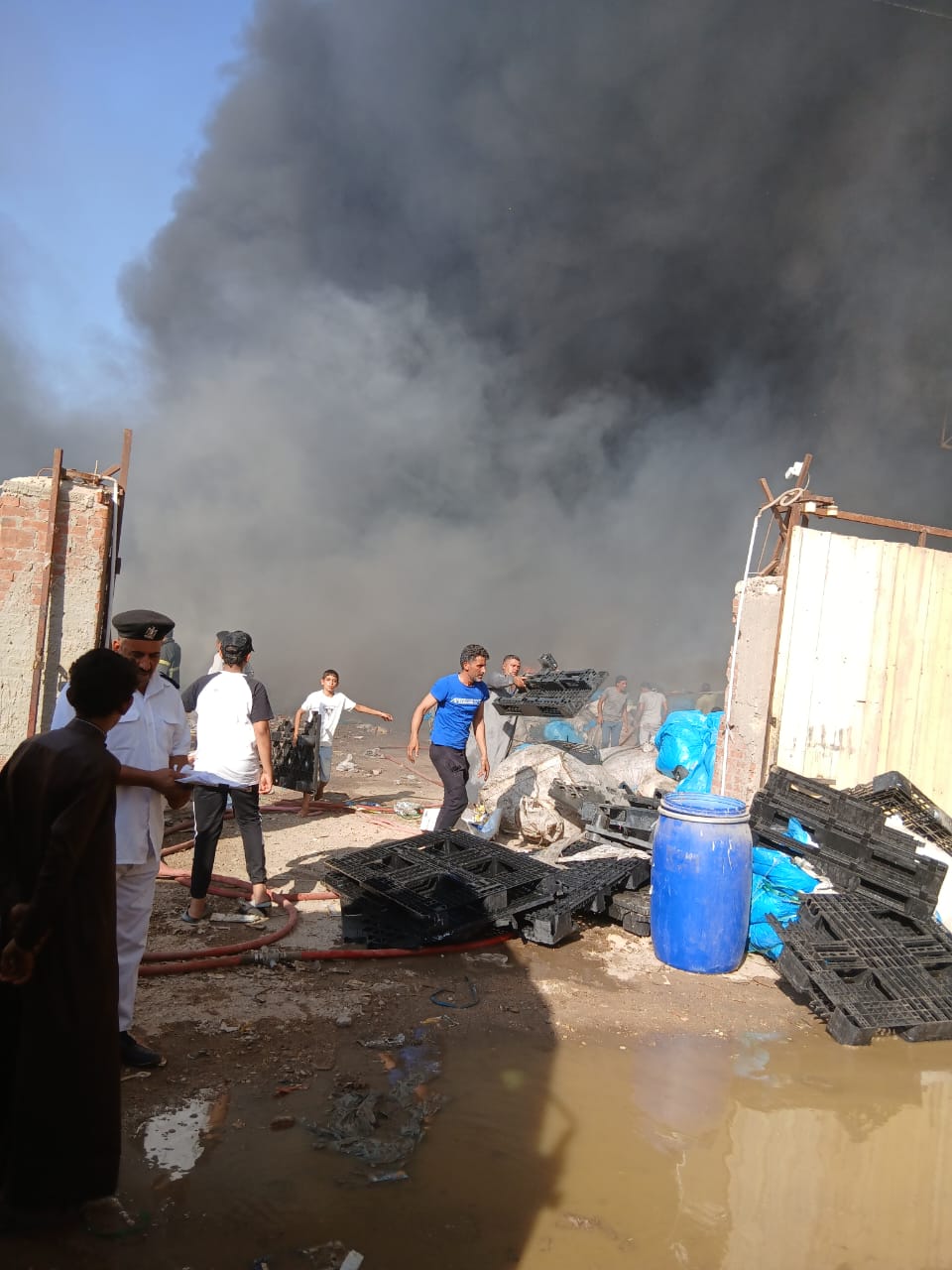 الحريق