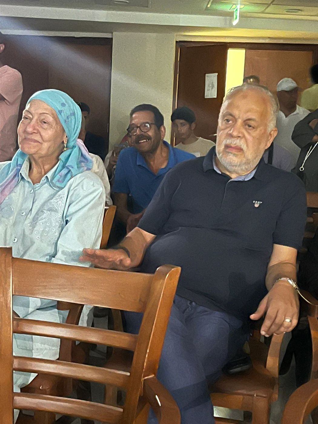 نقابة المهن التمثيلية برعاية أشرف زكي تنظم احتفالية إنسانية بدار كبار الفنانين<br>&nbsp;