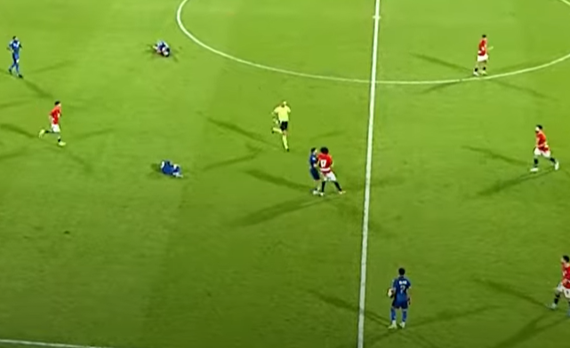 مشادة بين لاعبي منتخب مصر وتونس&nbsp;