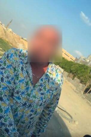 <strong>السائق المعتدي على البلوجر أدهم سنجر بوصلة دهشور&nbsp;</strong>