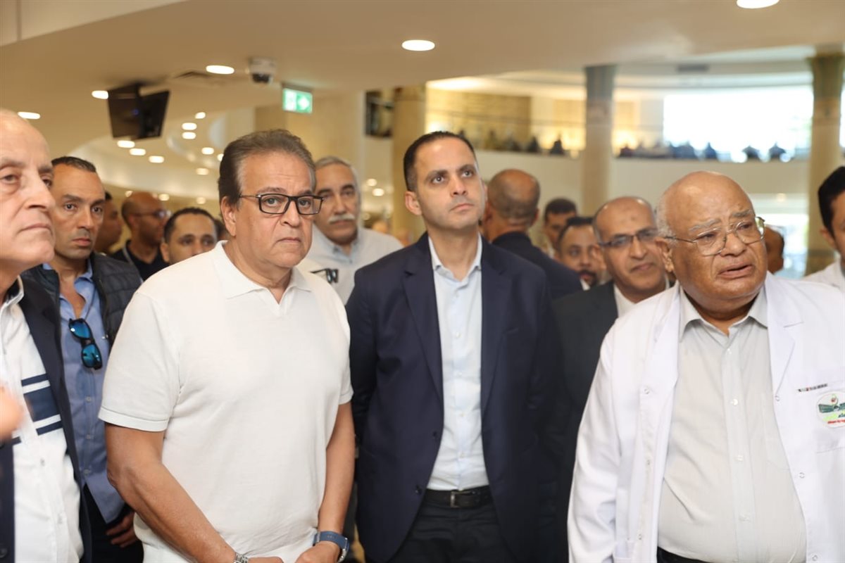 وزير الصحة بمسشفى أورام الأقصر&nbsp;