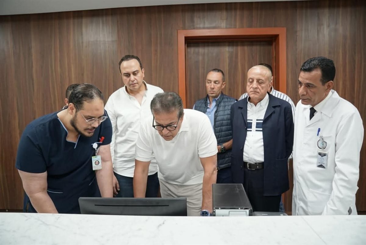 جولة وزير الصحة&nbsp;