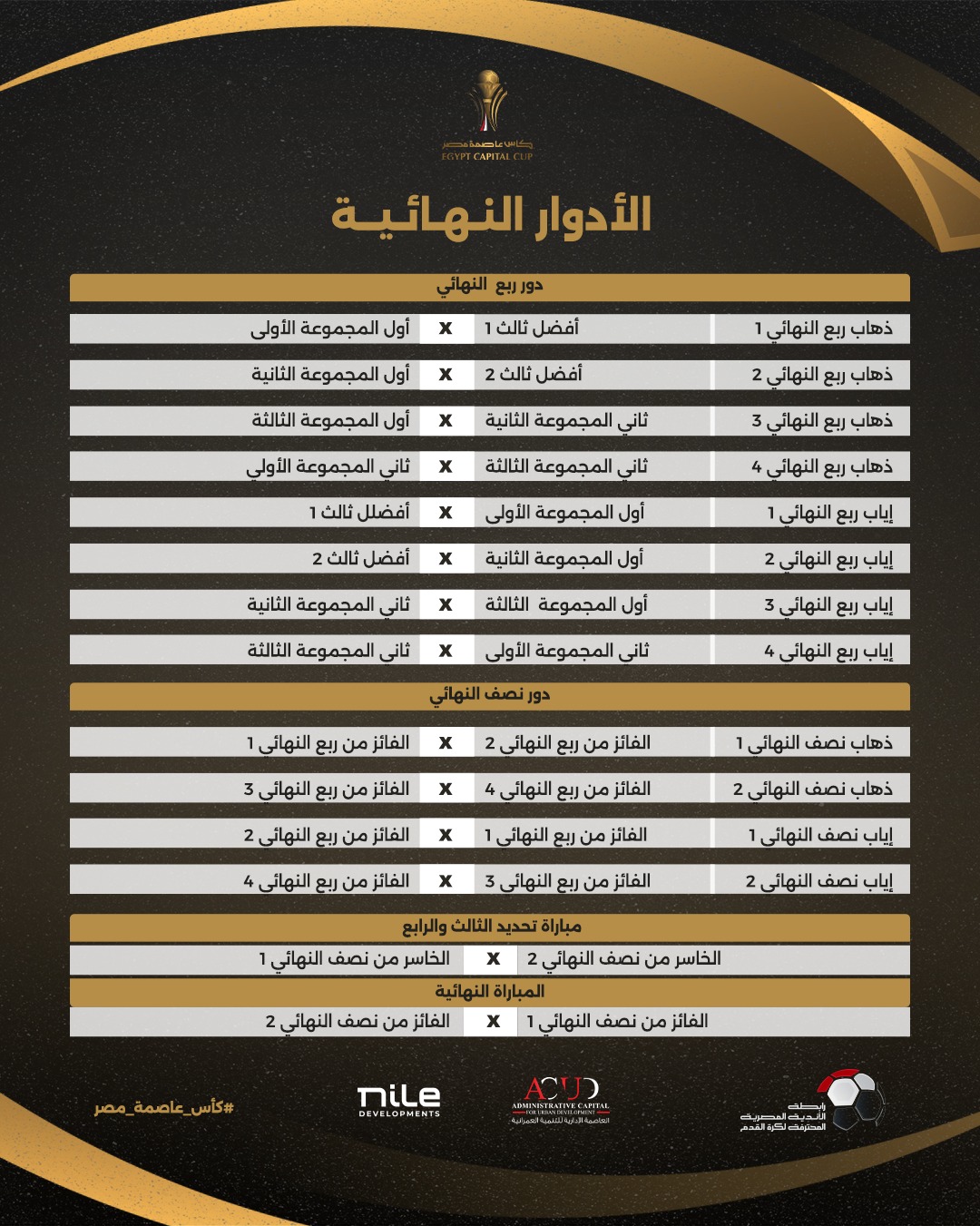 الأدوار النهائية لكأس الرابطة&nbsp;