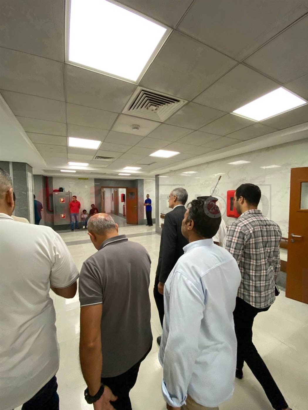 مدير أمن الأقصر اللواء الصاوي يتفقد المصابين&nbsp;