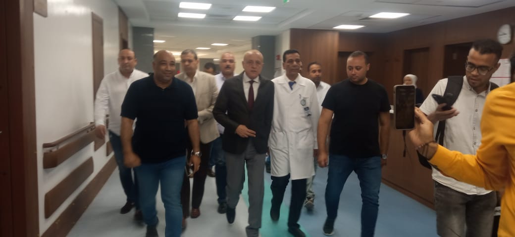محافظ الأقصر يطمئن على المصابين&nbsp;