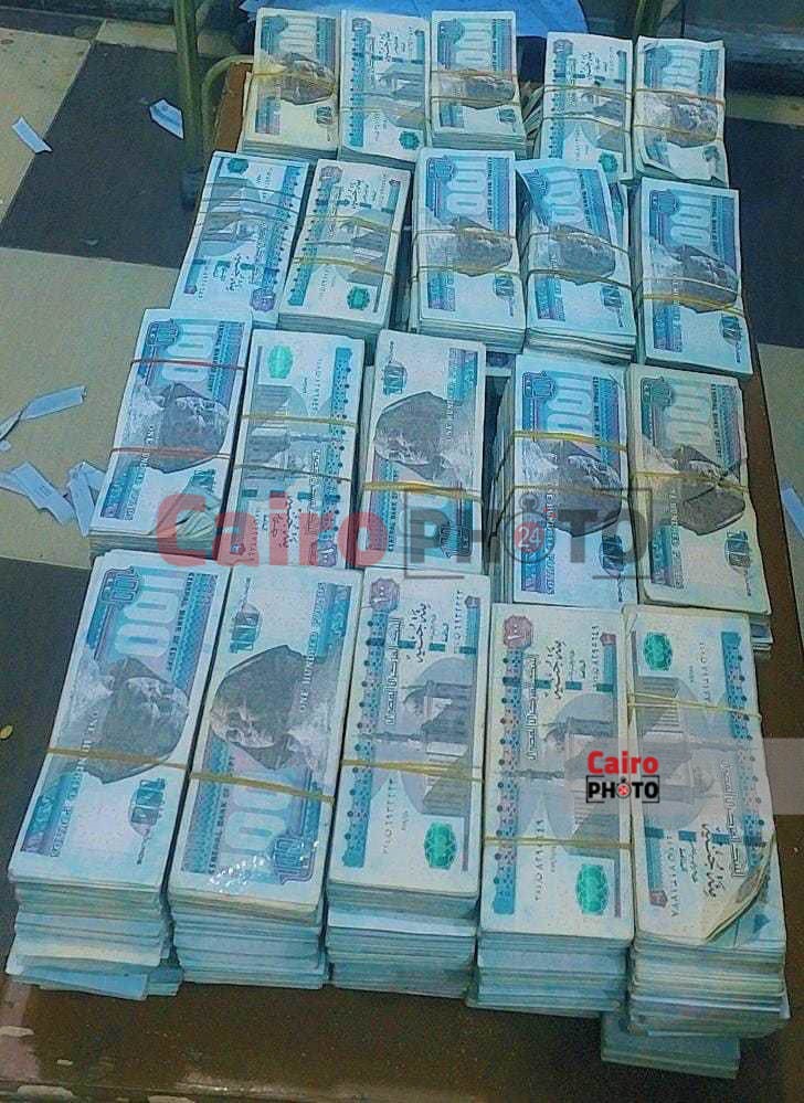 ضبط مبلغ مالي ضخم بالصحراوي الغربي للأقصر&nbsp;