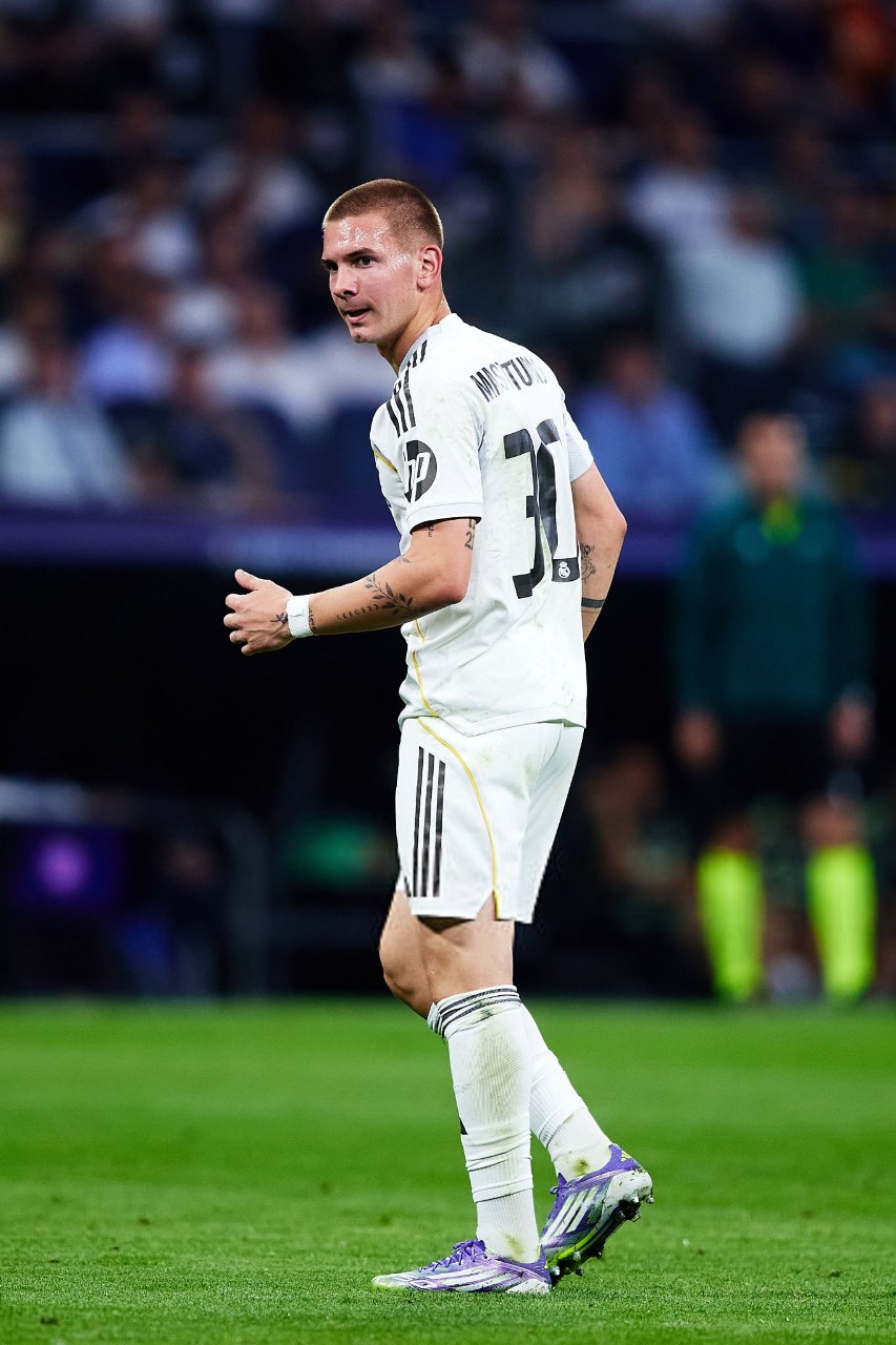 <strong>الأرجنتيني&nbsp; فرانكو ماستانتونو&nbsp;لاعب ريال مدريد الإسباني</strong>