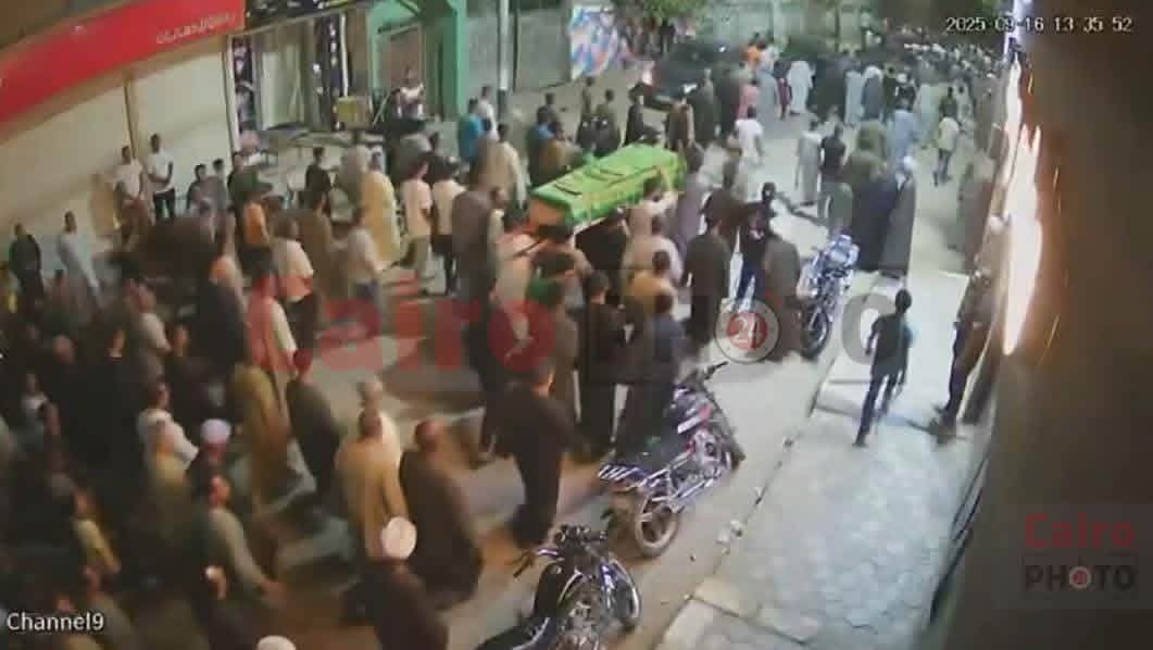 تشييع جثماني أب ونجله