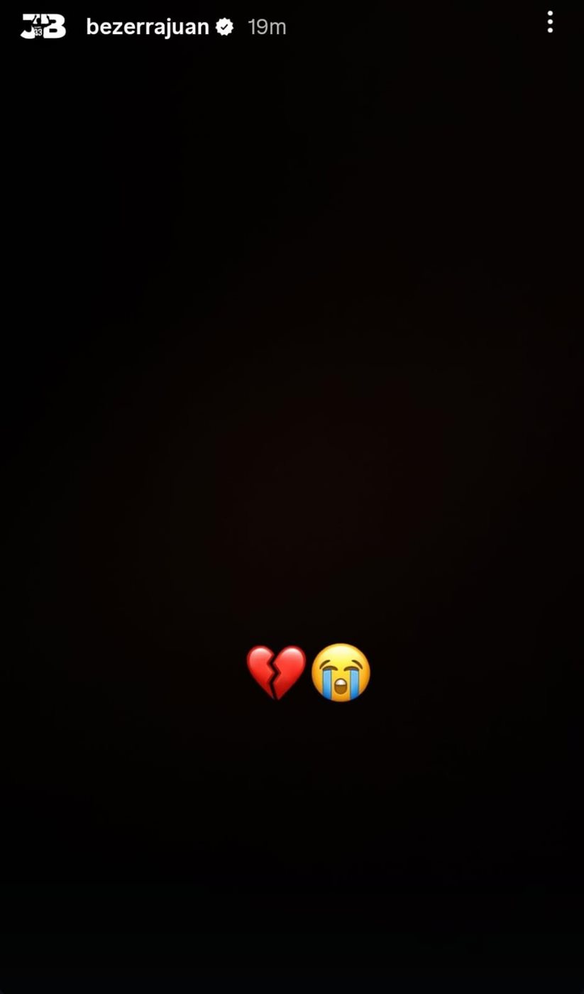 &nbsp;خوان بيزيرا عبر حسابه على انستجرام&nbsp;