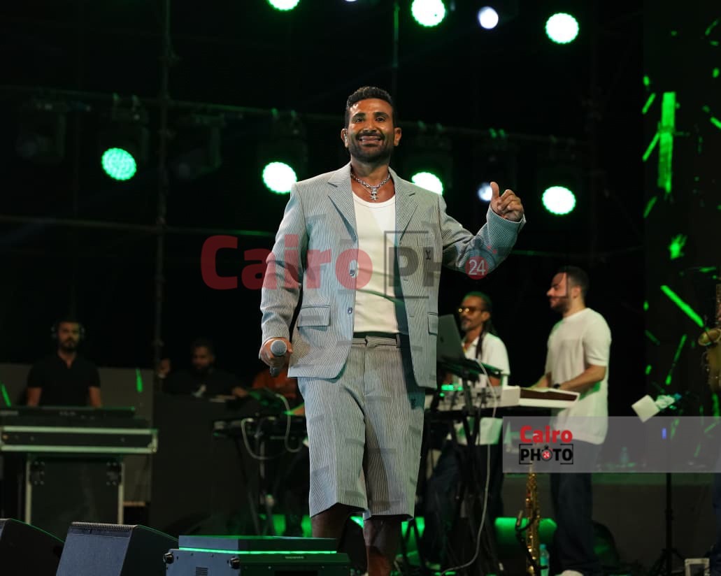 كعادته.. أحمد سعد يشعل أجواء حفل اليوم الوطني السعودي ضمن فعاليات مهرجان مراسي 