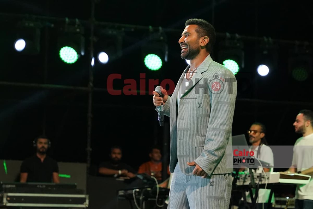 كعادته.. أحمد سعد يشعل أجواء حفل اليوم الوطني السعودي ضمن فعاليات مهرجان مراسي 