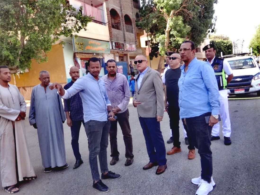جولة موسعة لمحافظ الأقصر&nbsp;