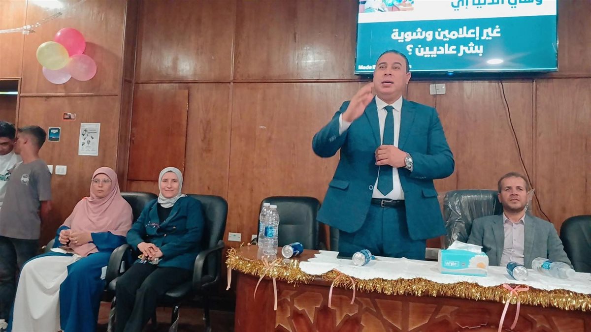 احتفال كلية الإعلام جامعة المنوفية بالطلاب الجدد&nbsp;