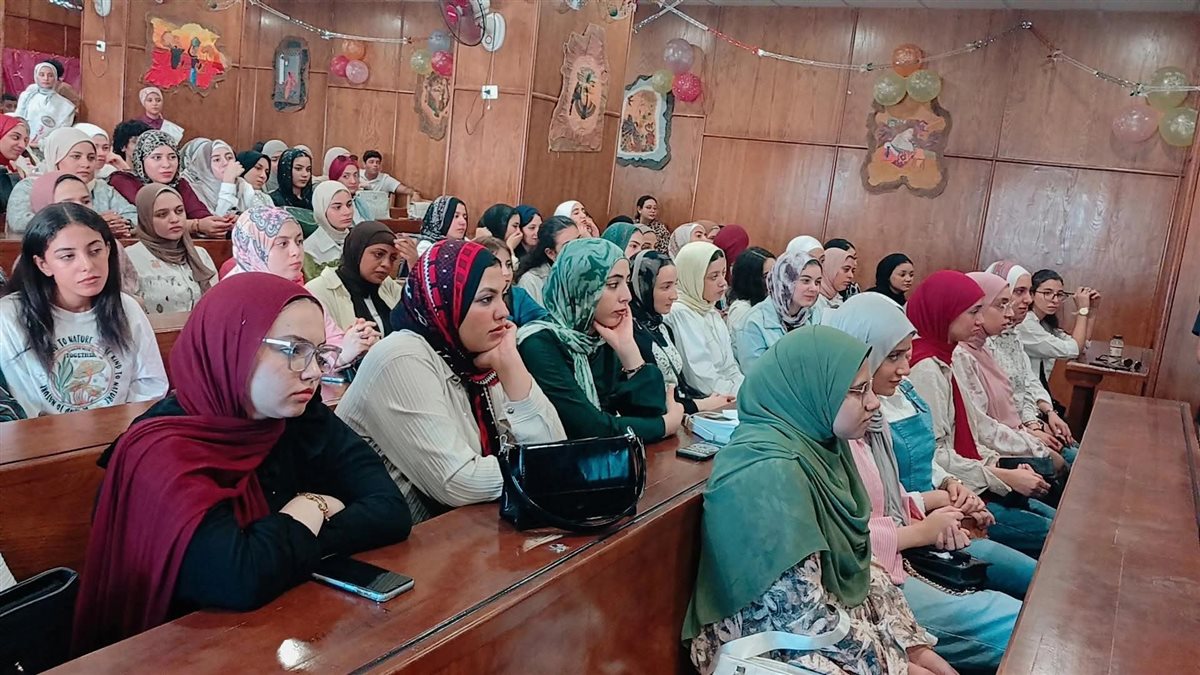 احتفال كلية الإعلام جامعة المنوفية بالطلاب الجدد&nbsp;