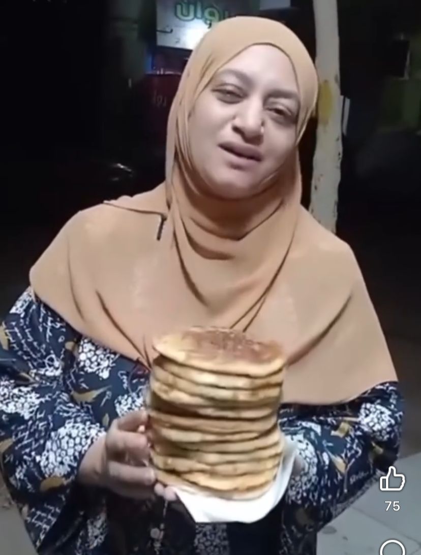 الست سماح صاحبة مشروع حلو وحادق للأكل البيتي&nbsp;