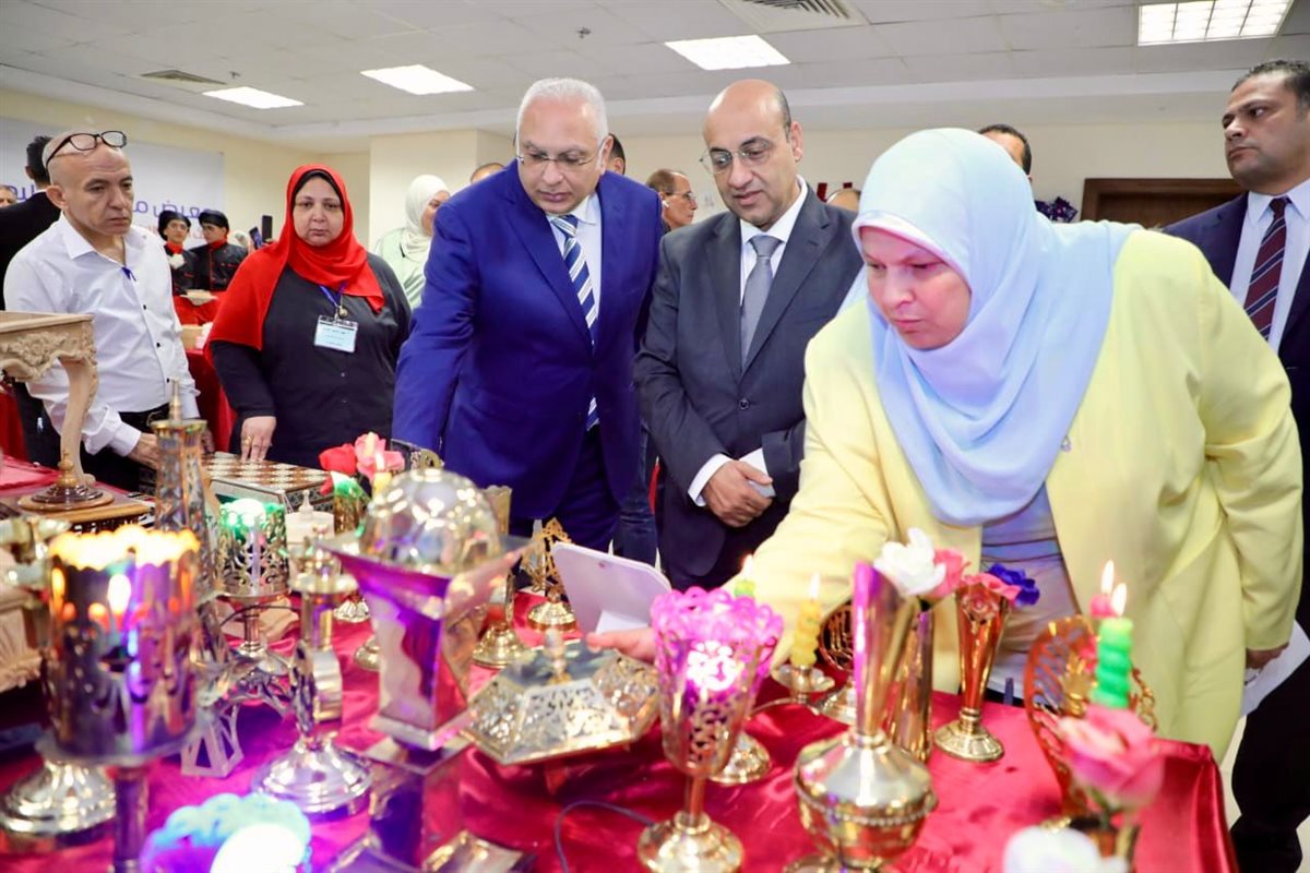 &nbsp;افتتاح معرض منتجات التعليم الفني بالعاصمة الإدارية