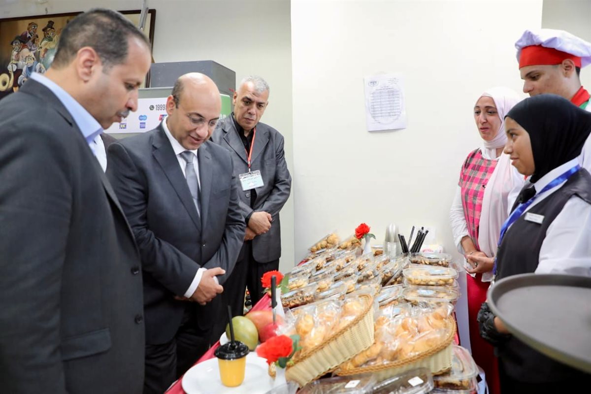&nbsp;افتتاح معرض منتجات التعليم الفني بالعاصمة الإدارية
