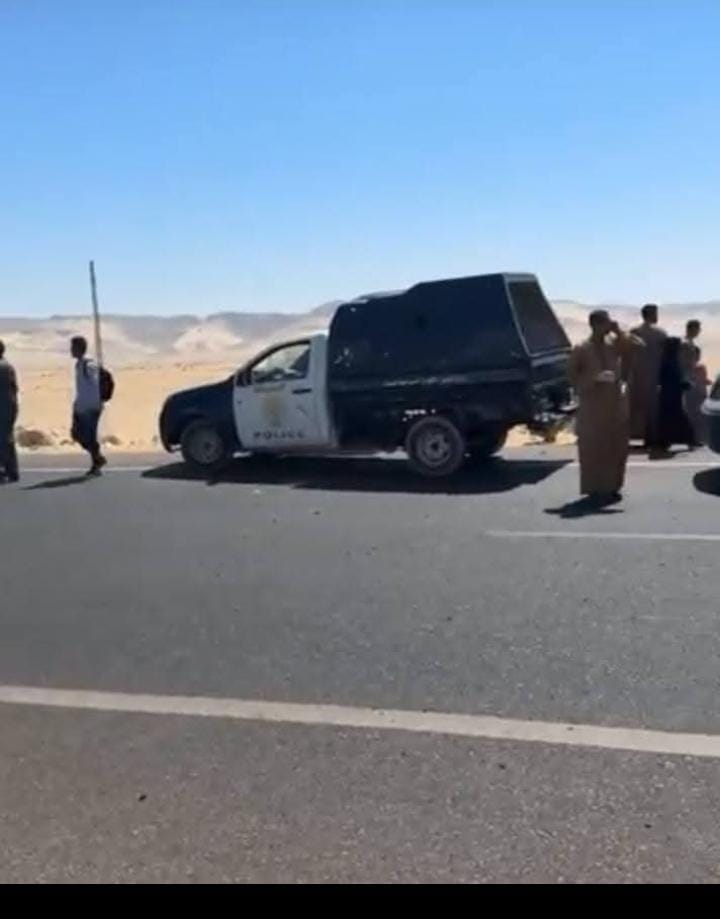 انقلاب سيارة ميكروباص&nbsp;